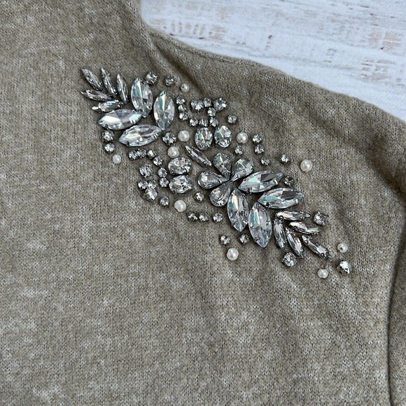 Express Jeweled Turtle Neck Sweater XS - Picture 3 of 6